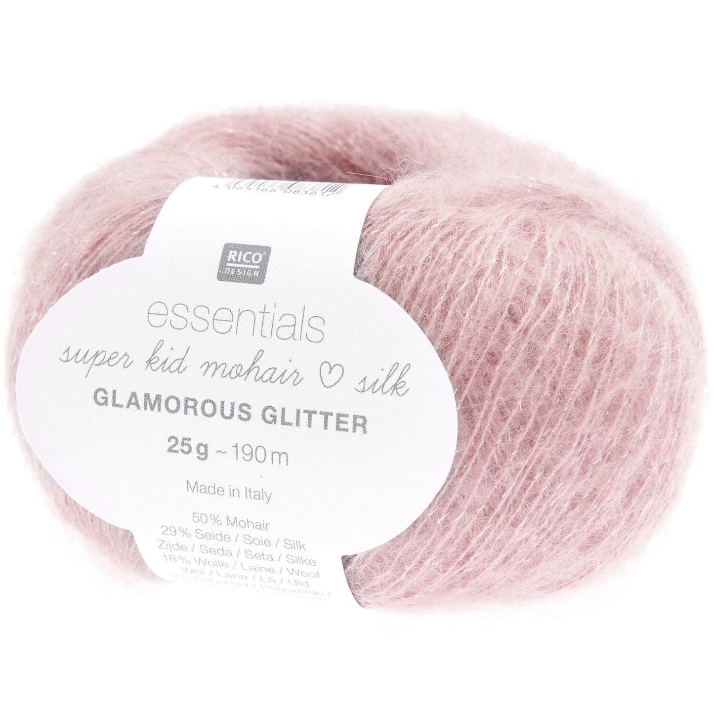 RICO Design - Essentials Super Kid Mohair Loves Silk Glamorous Glitter - verschiedene Farben