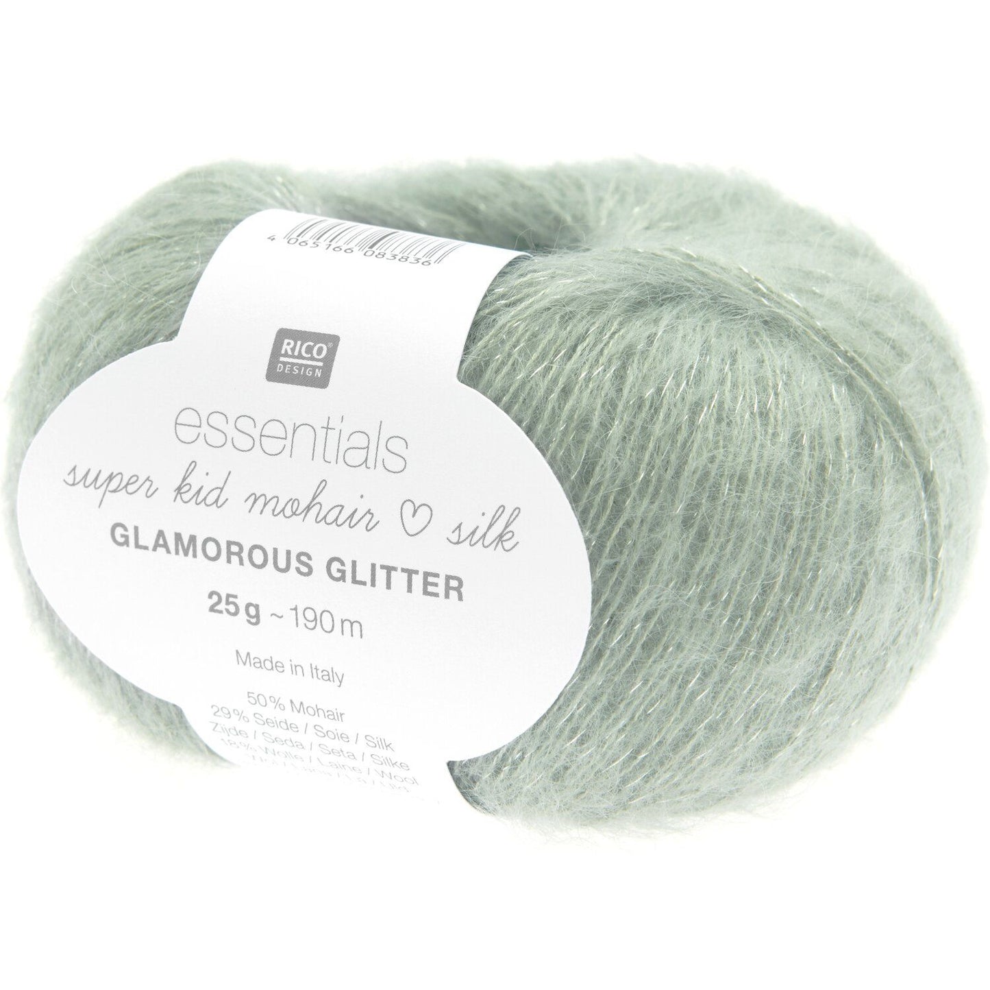 RICO Design - Essentials Super Kid Mohair Loves Silk Glamorous Glitter - verschiedene Farben