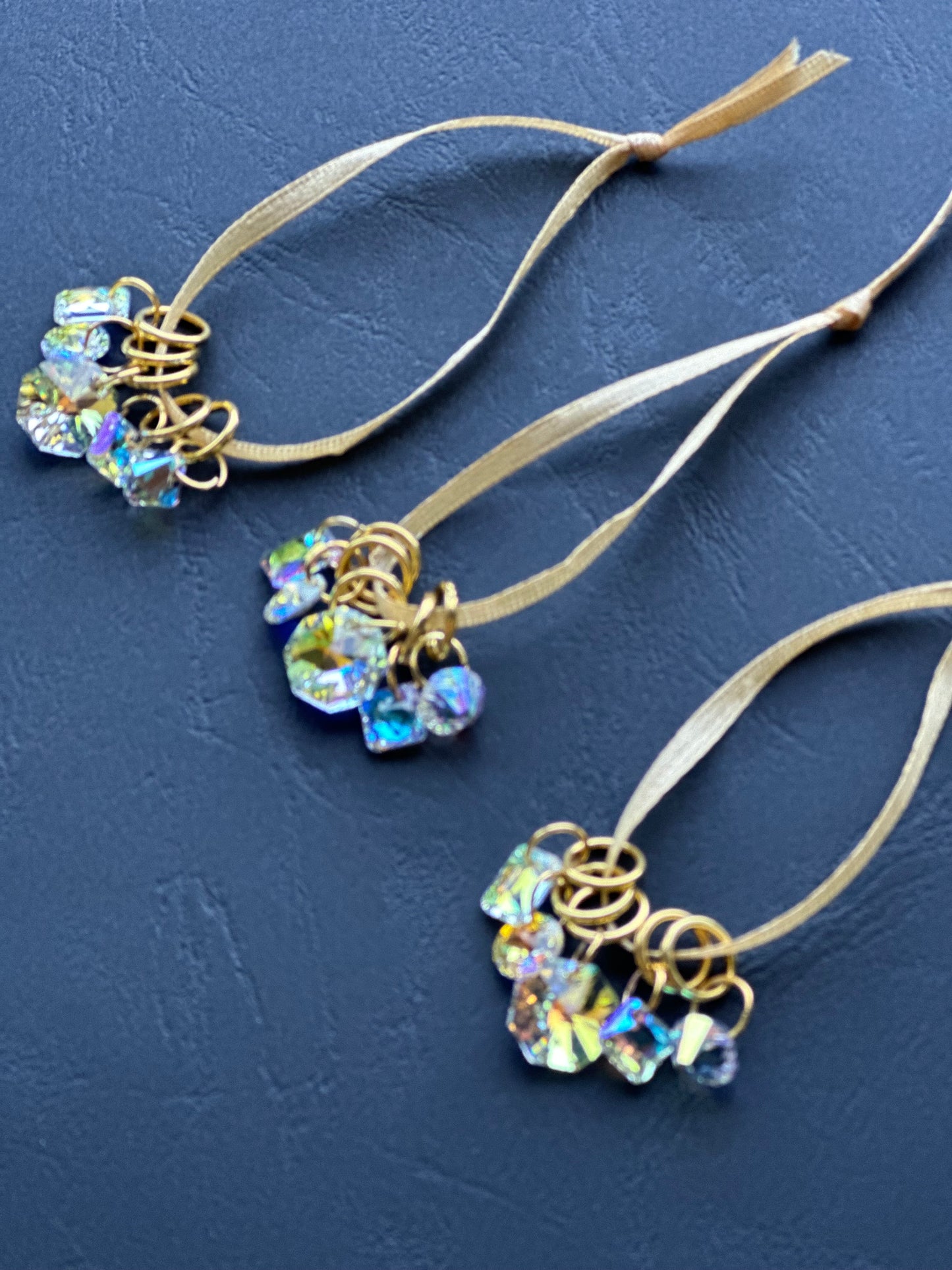 Swa***ski Stitch Markers - verschiedene Varianten Form Rund