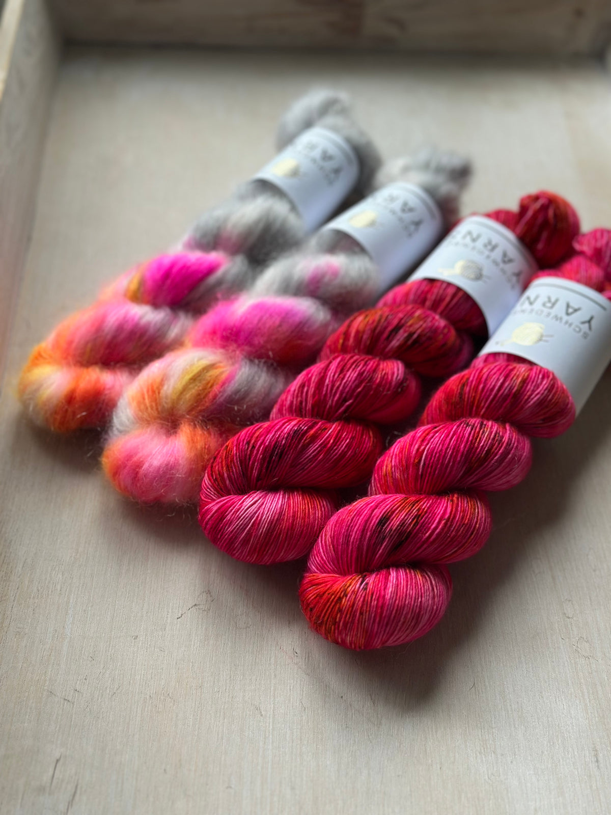 Garnpaket Fleur de Provence Foulard - 5-15 Tage Lieferzeit