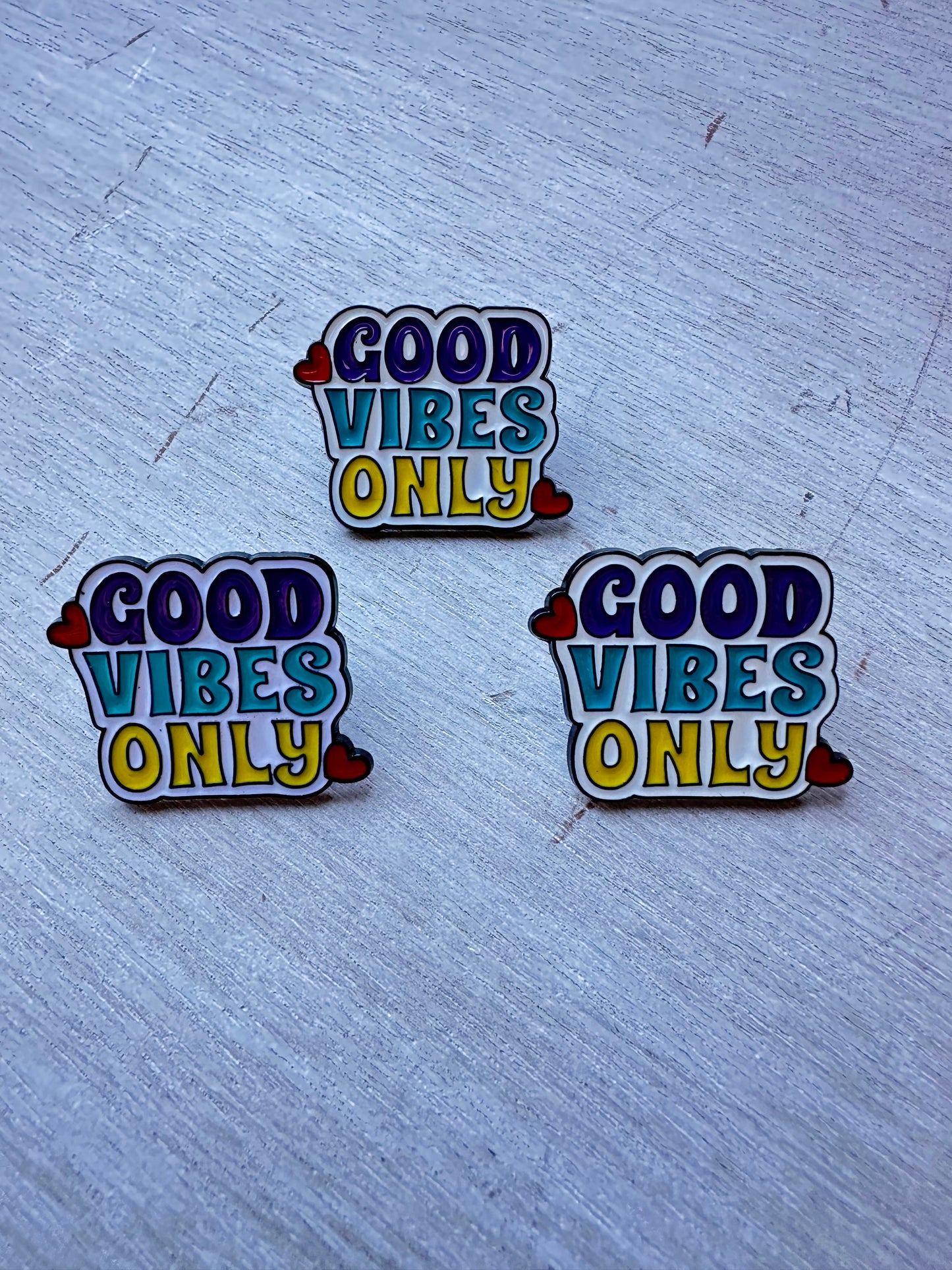 Pin Good Vibes Only