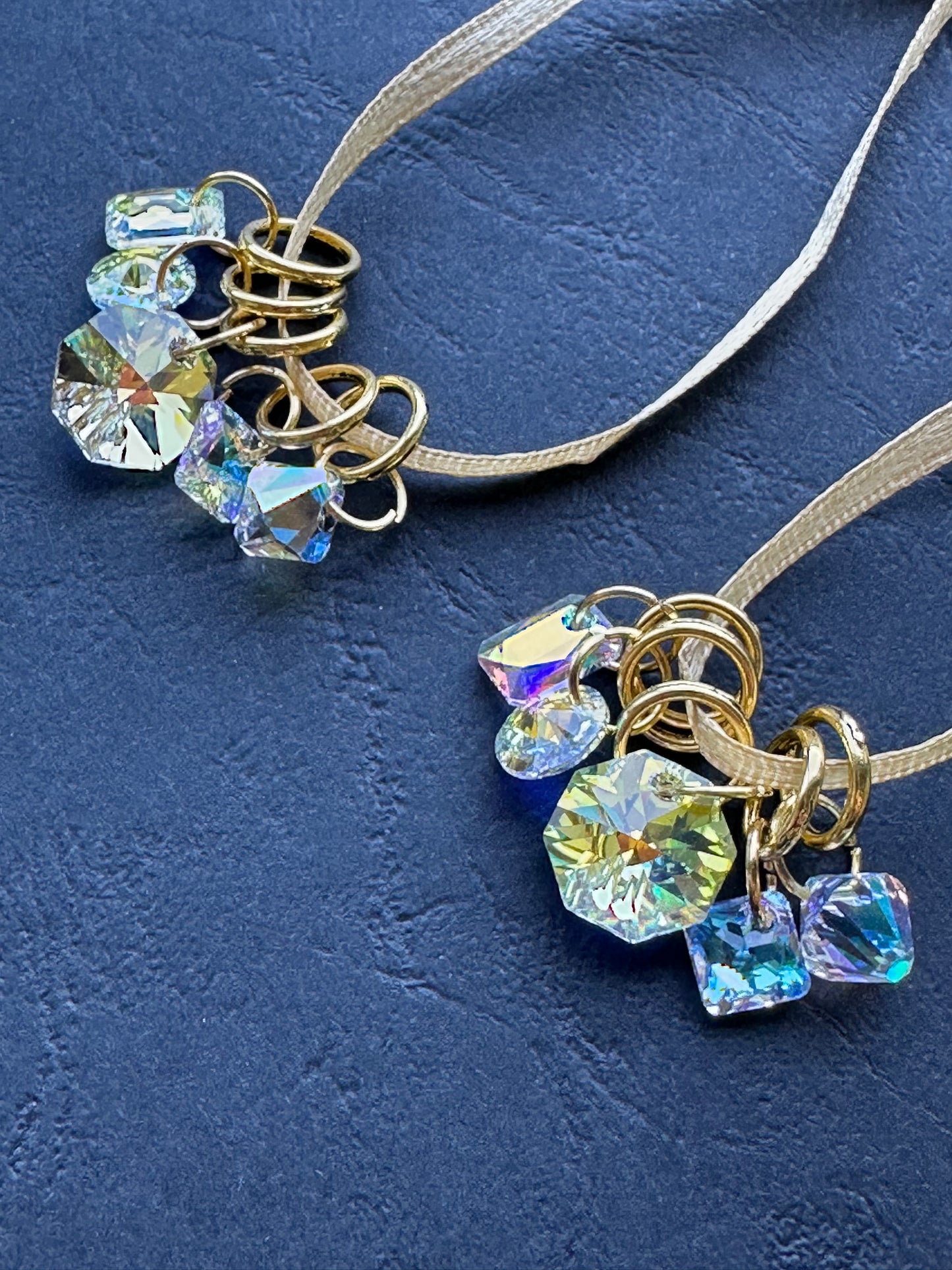 Swa***ski Stitch Markers - verschiedene Varianten Form Rund