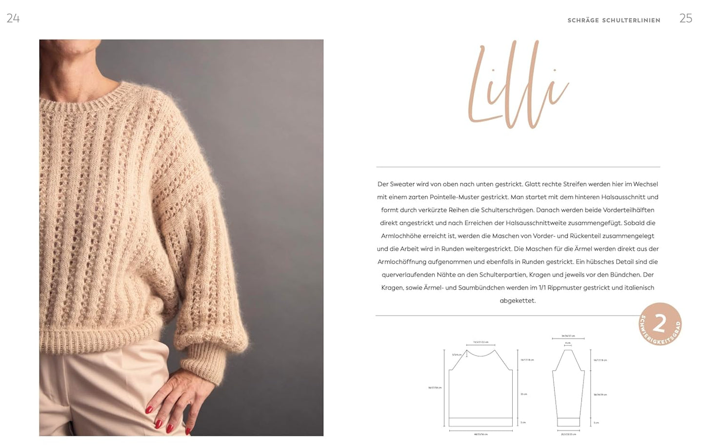 FeinGefühl Kuschelpullover Top-Down Stricken