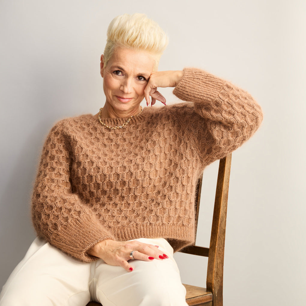 FeinGefühl Kuschelpullover Top-Down Stricken