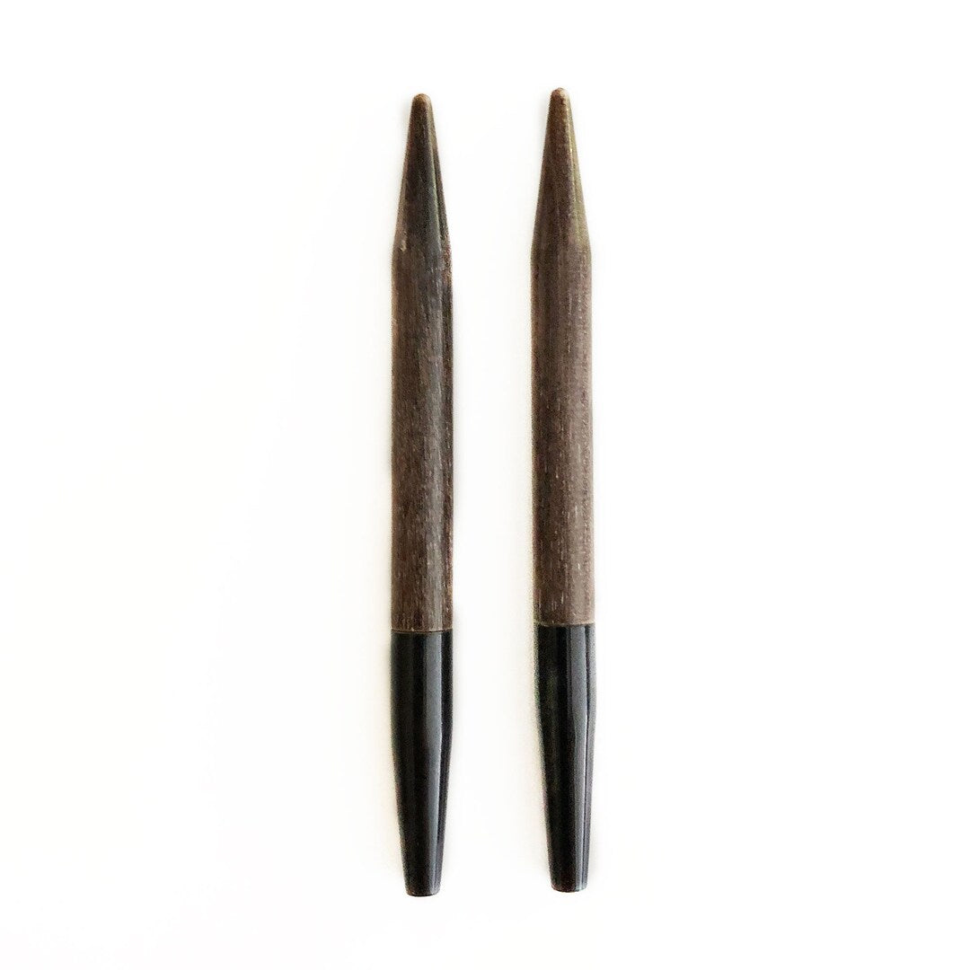 Lykke needle tips Driftwood 13cm long 6.5mm