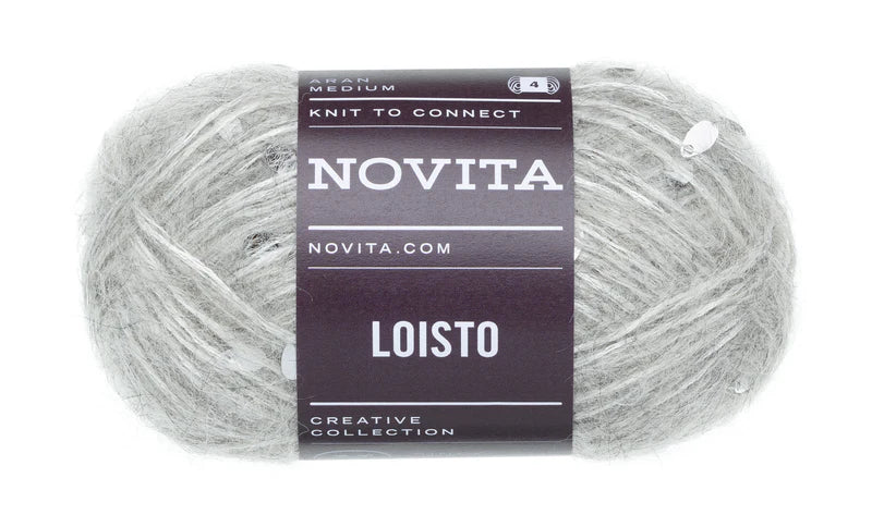 NOVITA  Loisto - Mohair-Mischung mit Pailletten Lieferzeit 3-5 Tage