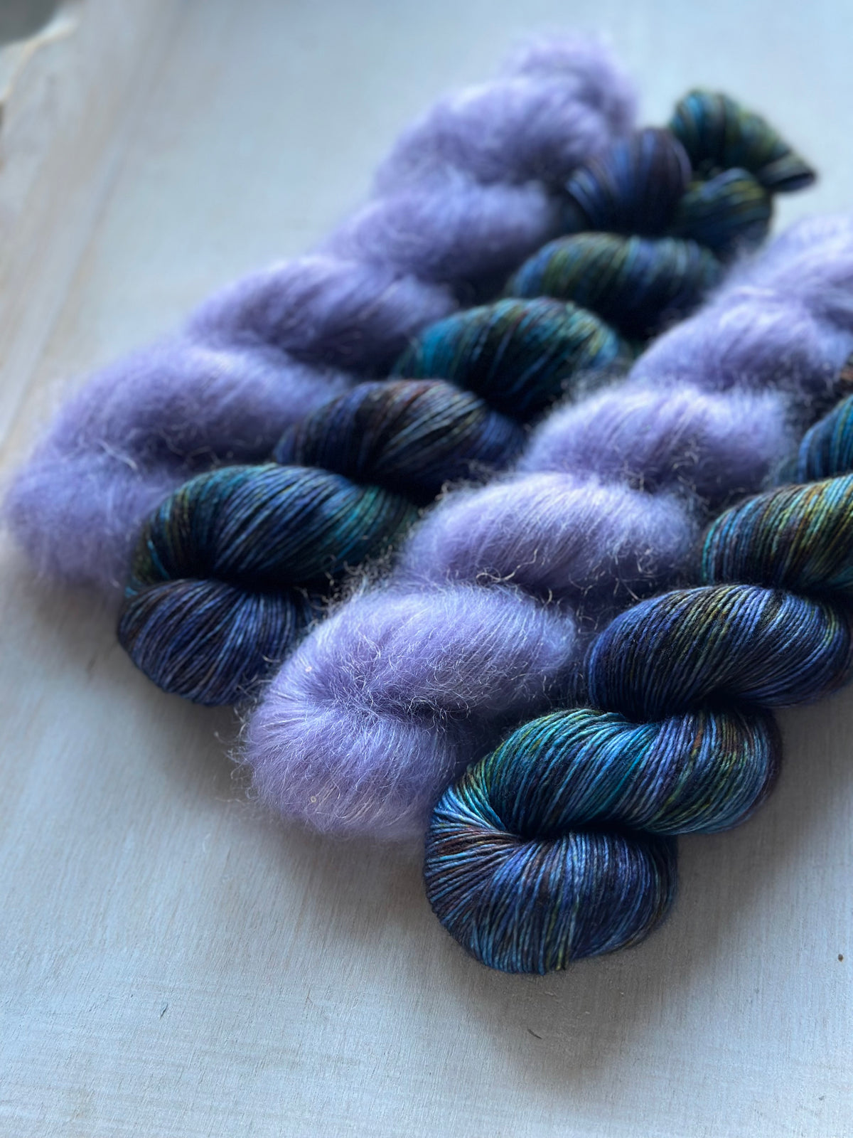 Garnpaket Fleur de Provence Foulard - 5-15 Tage Lieferzeit