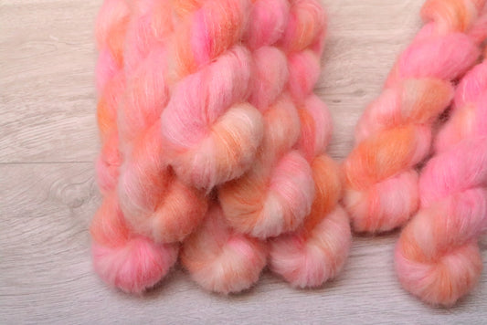 Fluffy Suri Silk - Campari