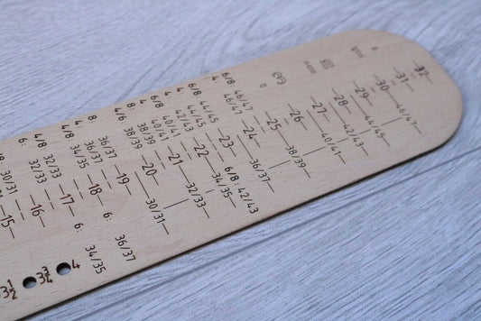 Sock ruler 3 in 1