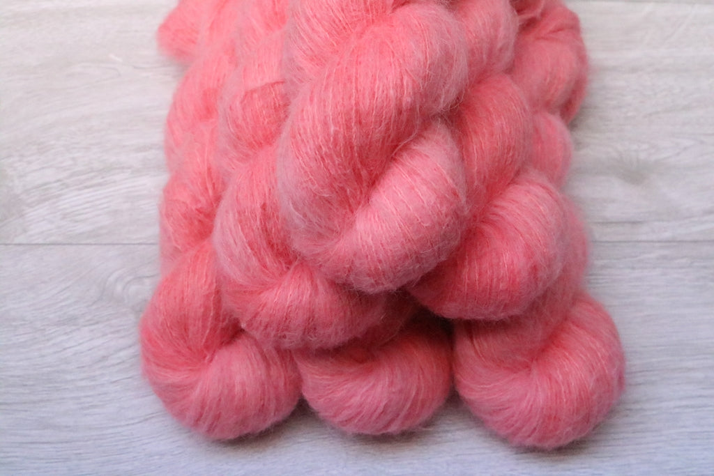 Brushed Suri - Coral