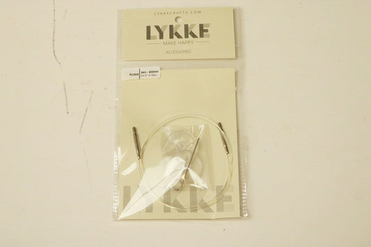 LYKKE - Cord CLEAR 5" 60 cm