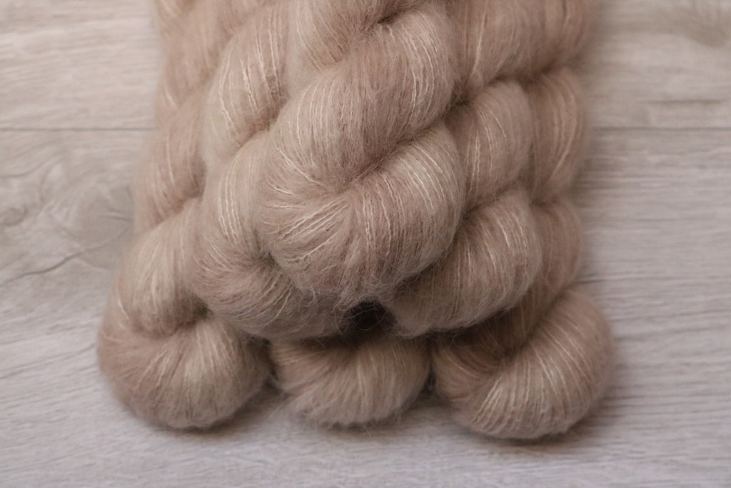 Fluffy Suri Silk - Cashmere