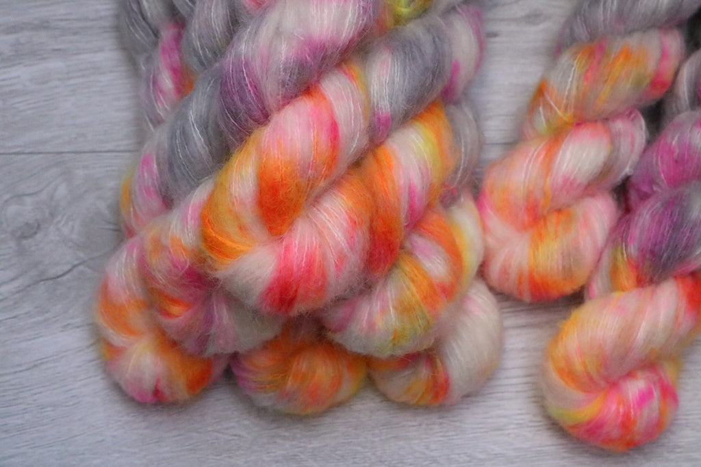 Fluffy Suri Silk - Sunset Avenue