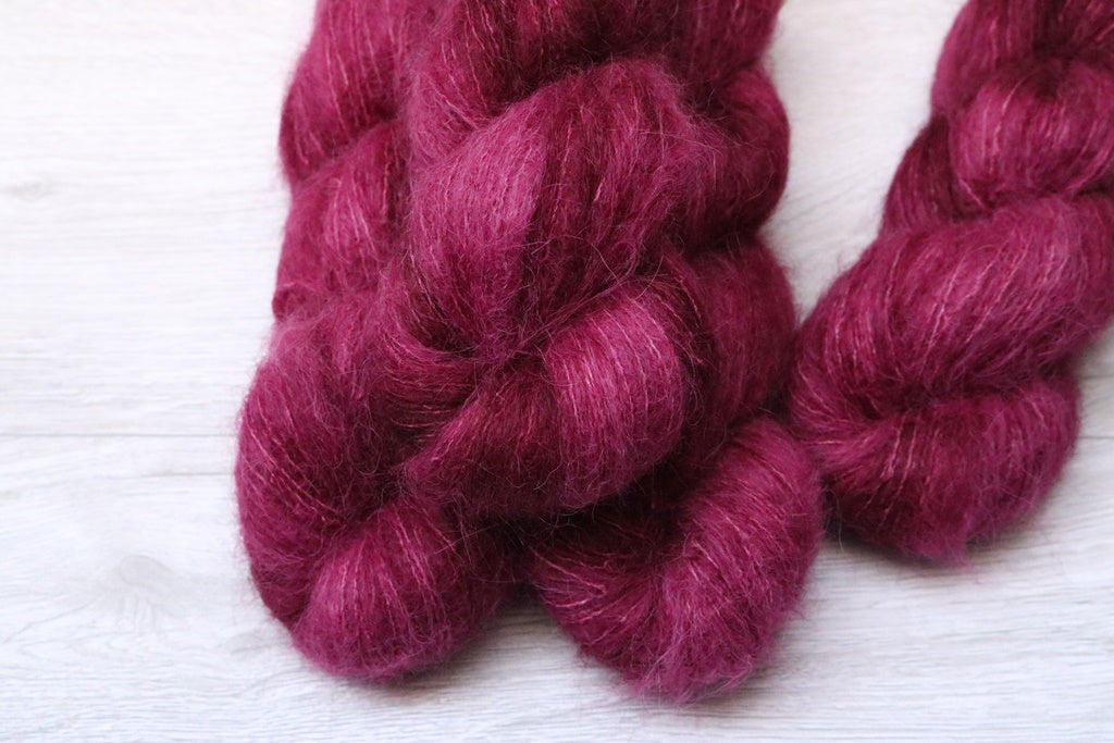 Brushed Suri - Grape OOAK