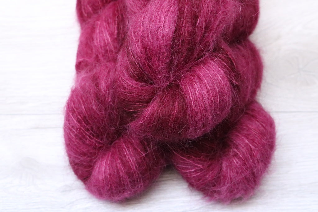 Brushed Suri - Grape OOAK