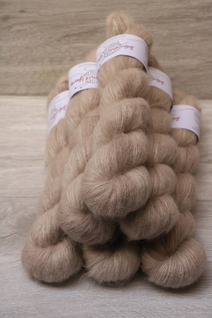 Fluffy Suri Silk - Cashmere