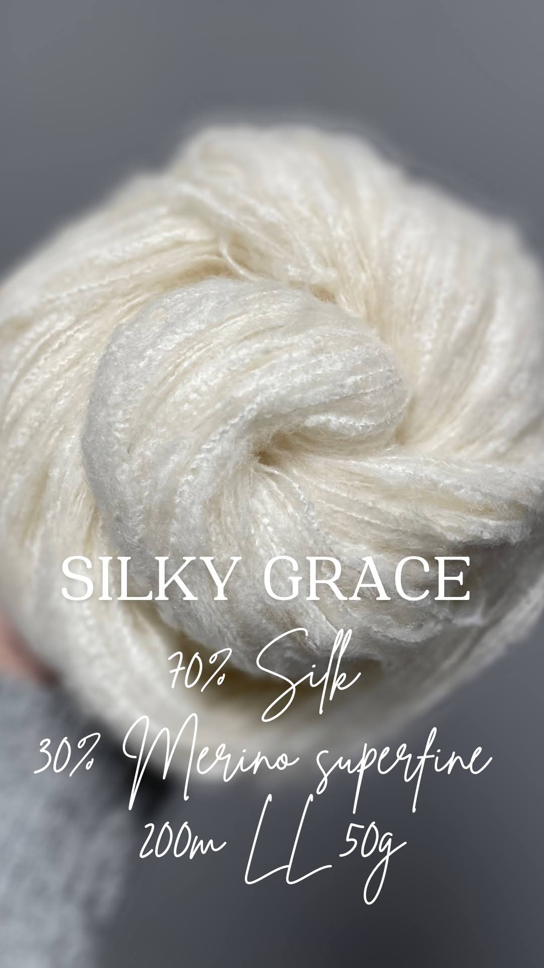 Custom dyeing - Silky Grace - Delivery time 5-10 days