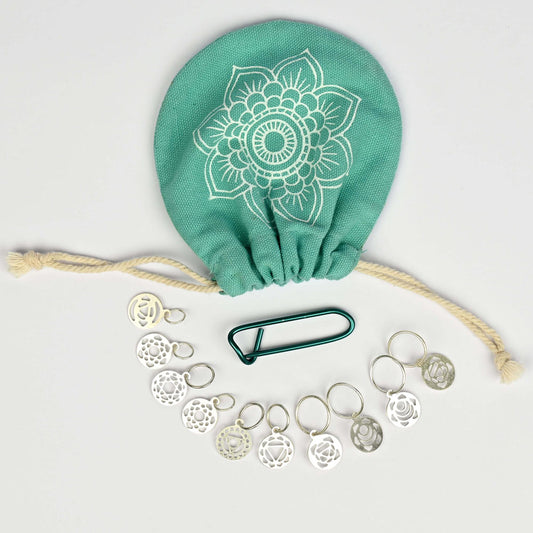 KnitPro Stitch Markers Chakra Mindful Collection