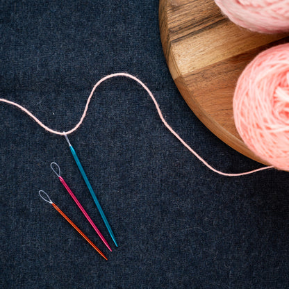 KnitPro Wollnadel Set mit drei Nadeln