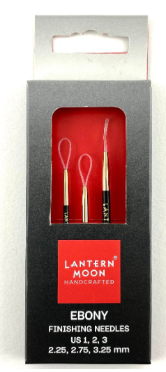 Lantern Moon Finishing Needles Ebony