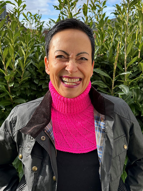 Olenna Cowl yarn package by Kerstin Ritter - delivery time 5-10 days