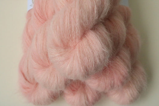 Fluffy Suri Silk - Blush