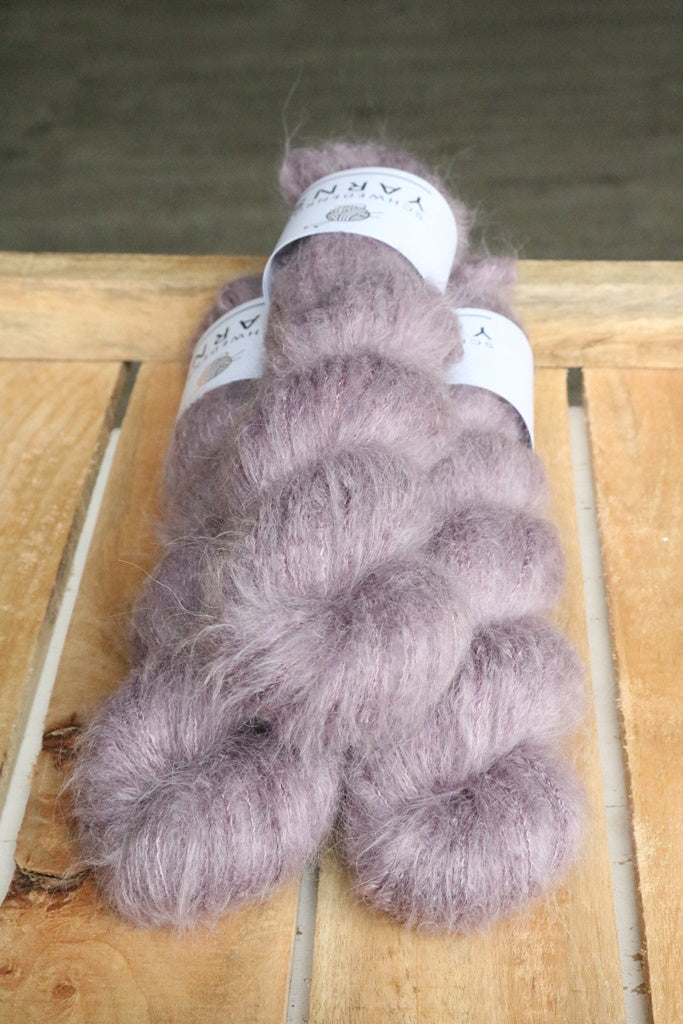 Fluffy Suri Silk - Mulberry