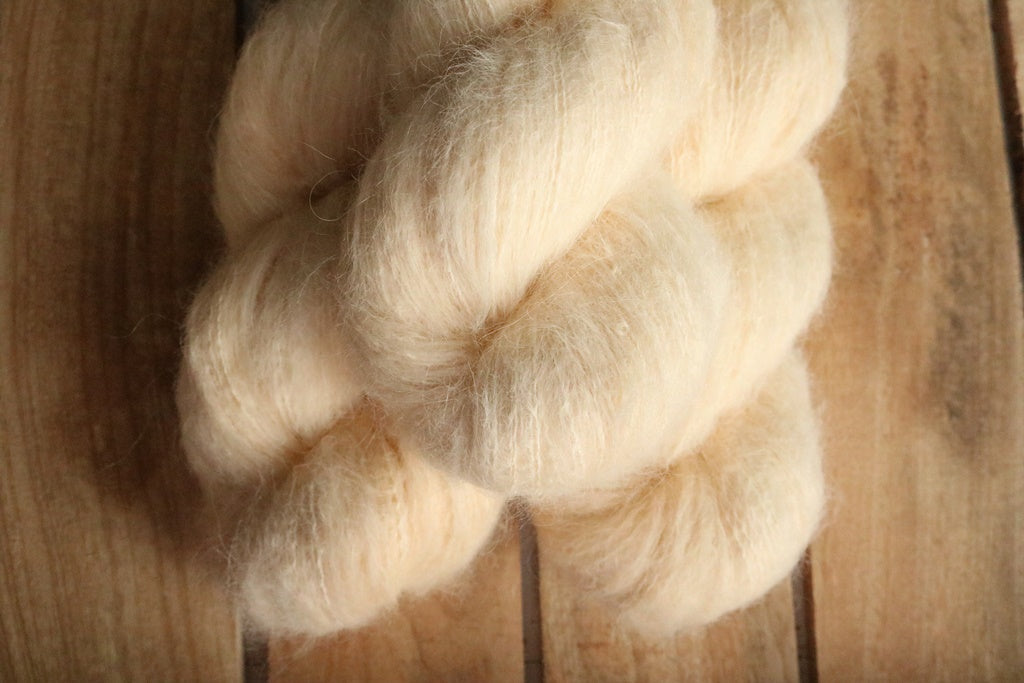 Brushed Suri - Ivory