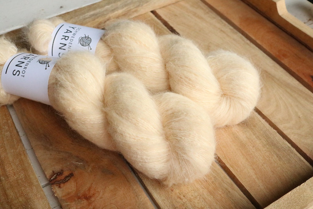 Brushed Suri - Ivory