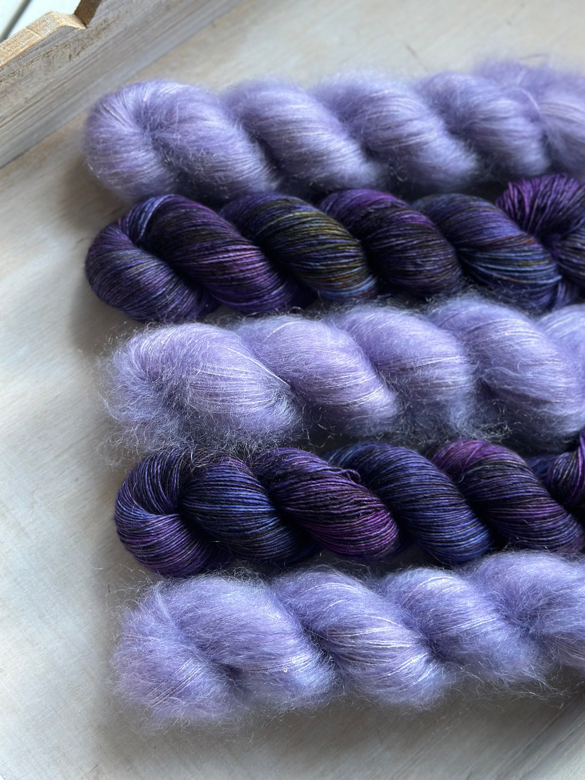 Garnpaket Fleur de Provence Foulard - 5-15 Tage Lieferzeit