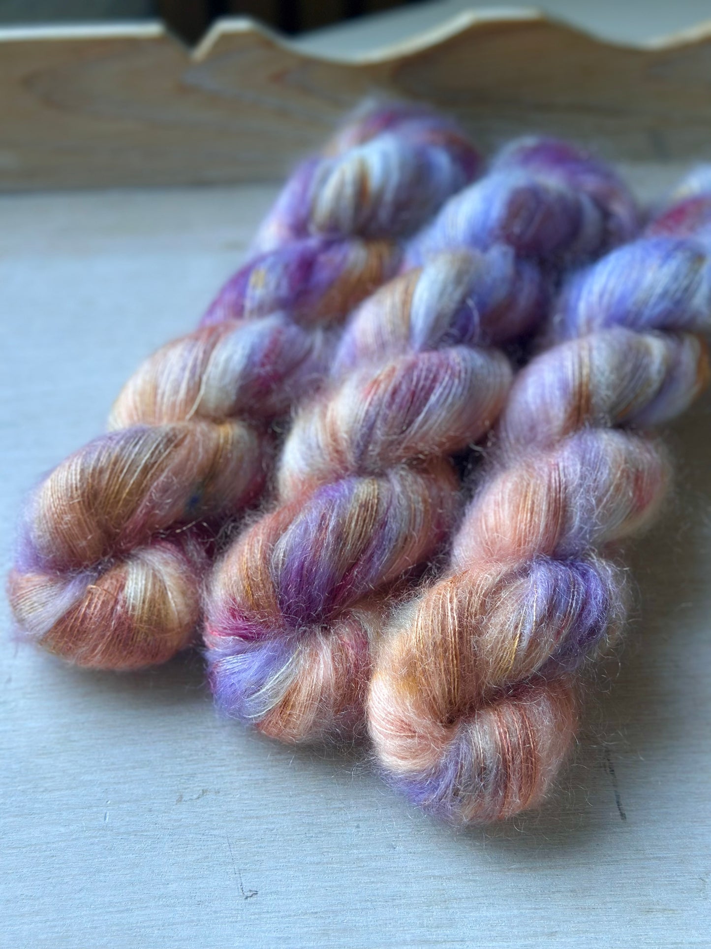 Custom dyeing - Kid Mohair Silk
