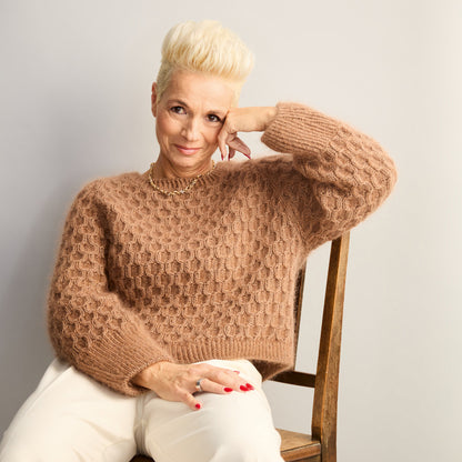 FeinGefühl Kuschelpullover Top-Down Stricken