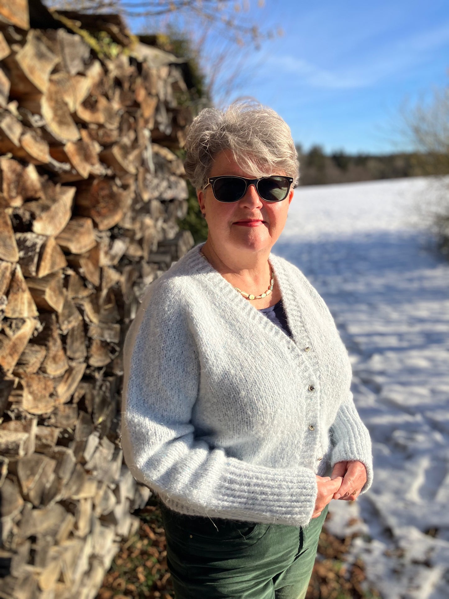 Kristall Cardi Garnpaket by Dagmar Römke - Lieferzeit 12-15 Tage