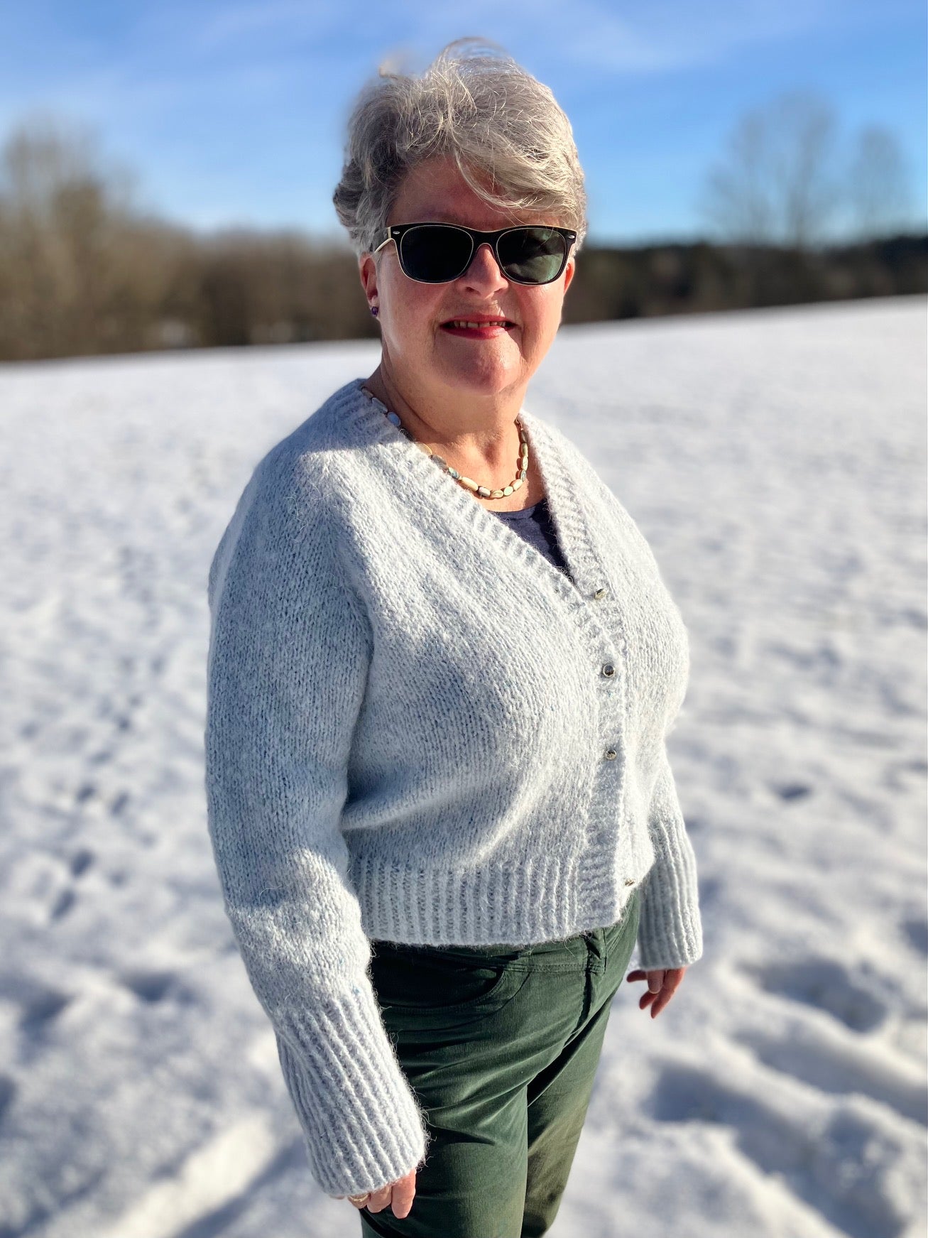 Kristall Cardi Garnpaket by Dagmar Römke - Lieferzeit 12-15 Tage