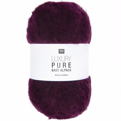 Rico Luxury Pure Baby Alpaca - verschiedene Farben