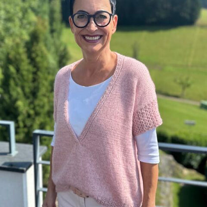 ROS V-Neck - Garnpaket by Kerstin Ritter  - Lieferzeit 5-7 Tage