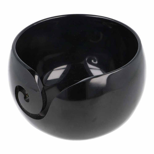 Scheepjes Yarn Bowl schwarz metallic 15x9cm