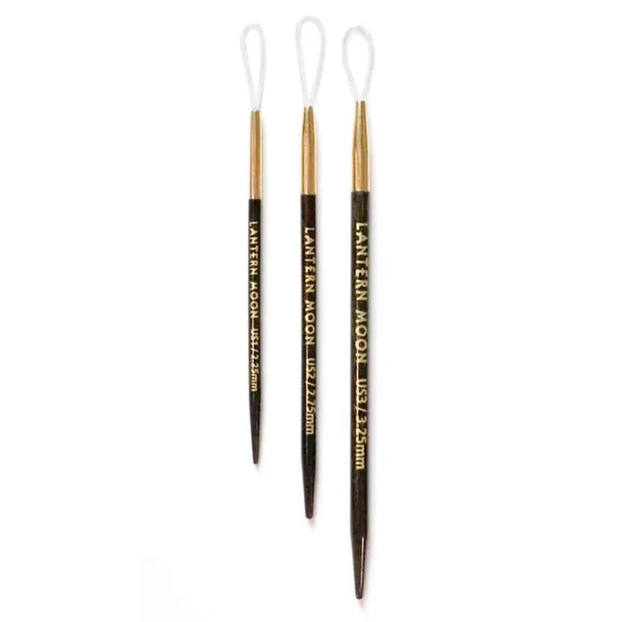 Lantern Moon Finishing Needles Ebony