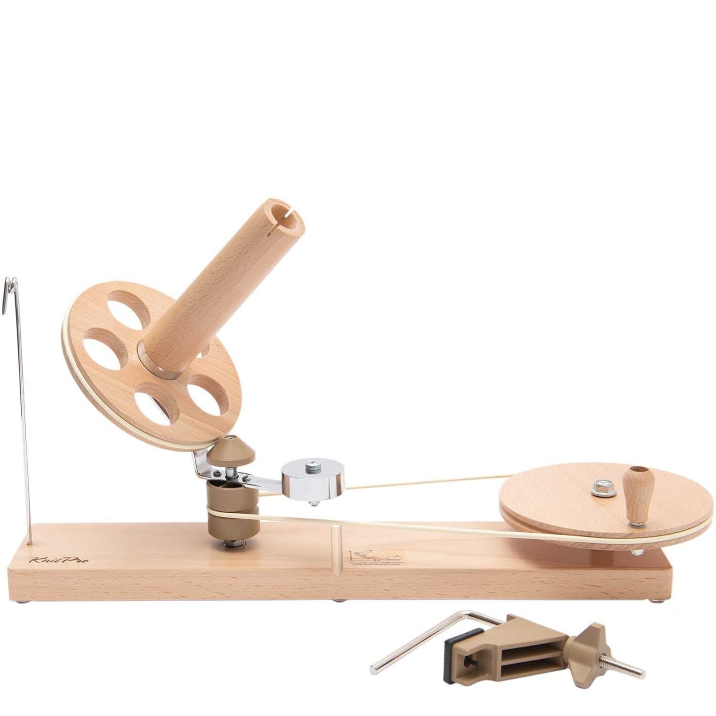 Knit Pro Yarn Winder / Ball Winder natural