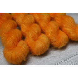 Fluffy Suri Silk - Oranje