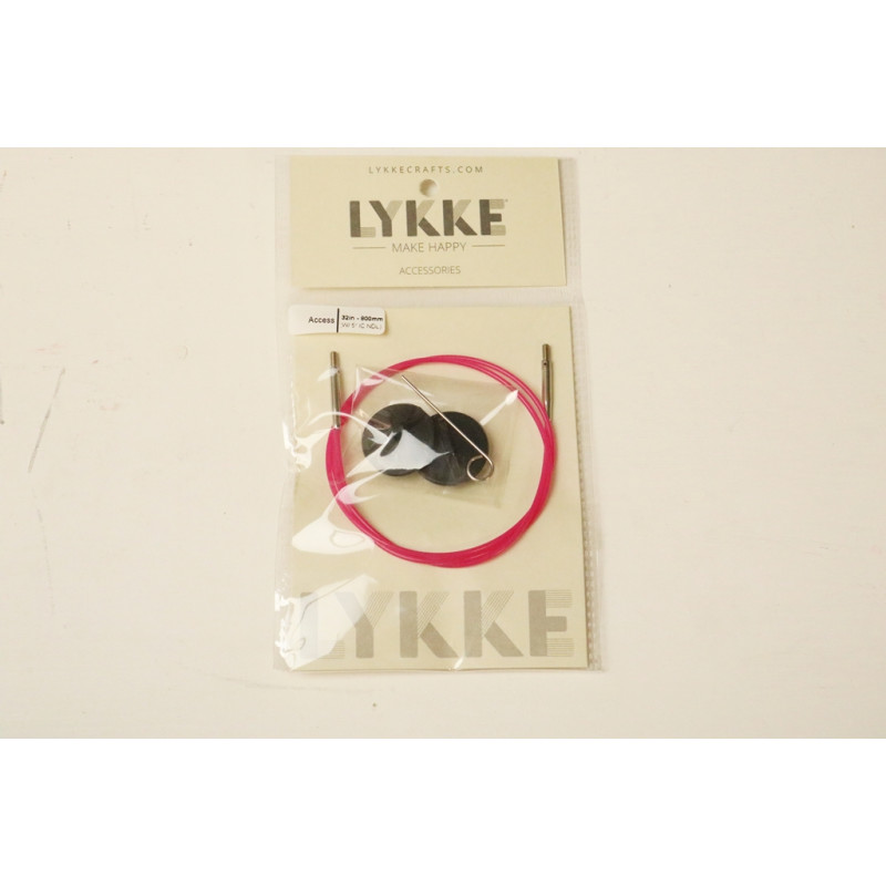 LYKKE - Cord PINK 5" 80 cm NEW