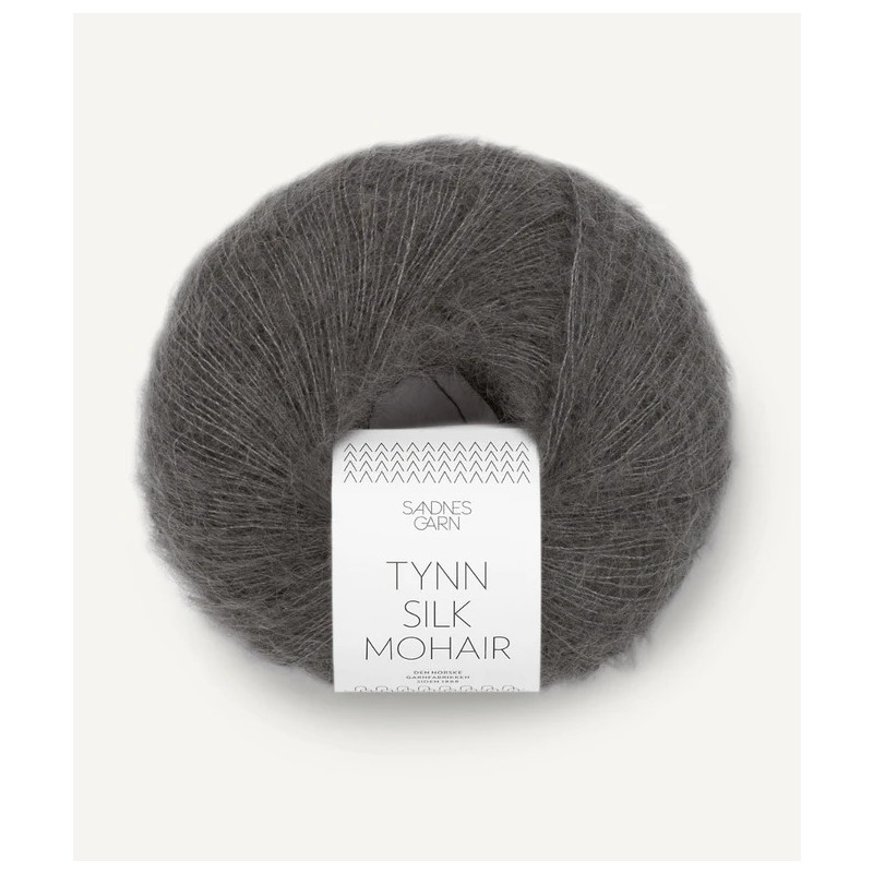 Sandnes - Tynn Silk Mohair 3800 Bristol Black