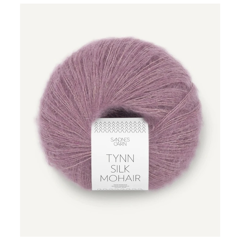 Sandnes - Tynn Silk Mohair 4632 Rosa Lavendel