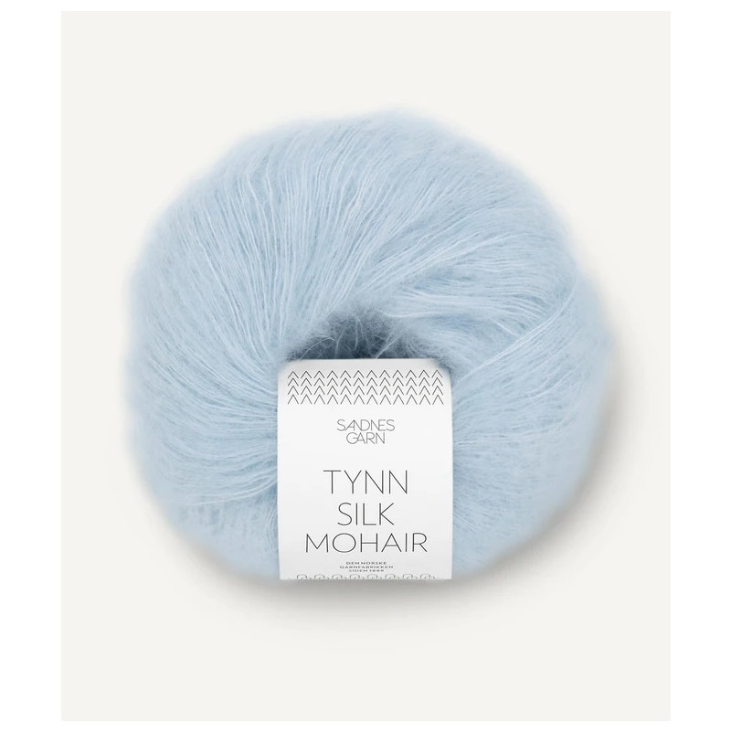 Sandnes - Tynn Silk Mohair 6012 LYS Blaa