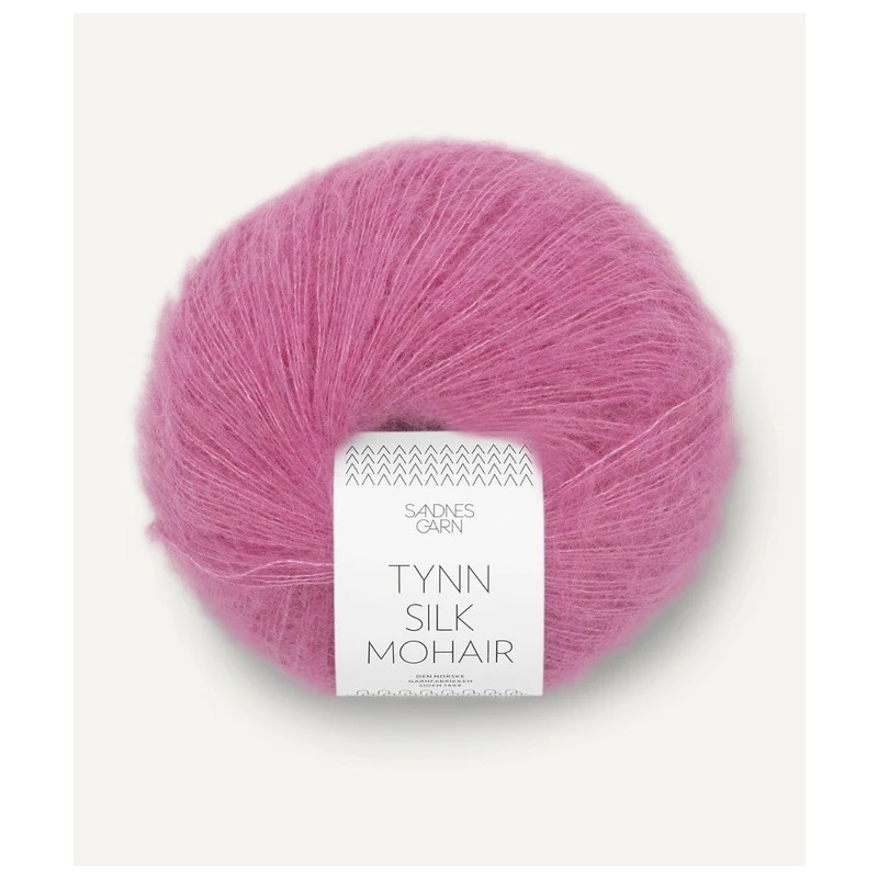 Sandnes - Tynn Silk Mohair 4626 Shocking Pink