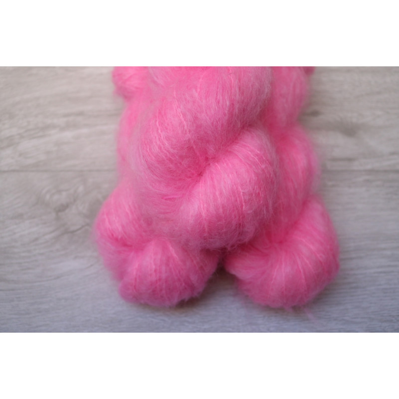 PRE ORDER Big Mohair - Dye to order Pink Panther