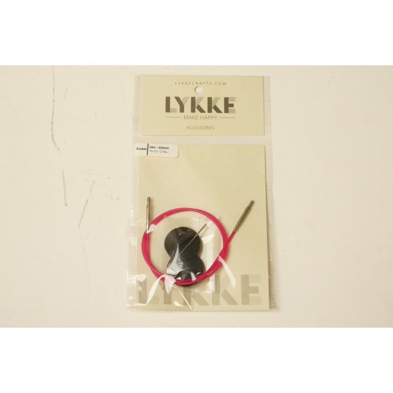 LYKKE - Cord PINK 5" 60 cm NEW