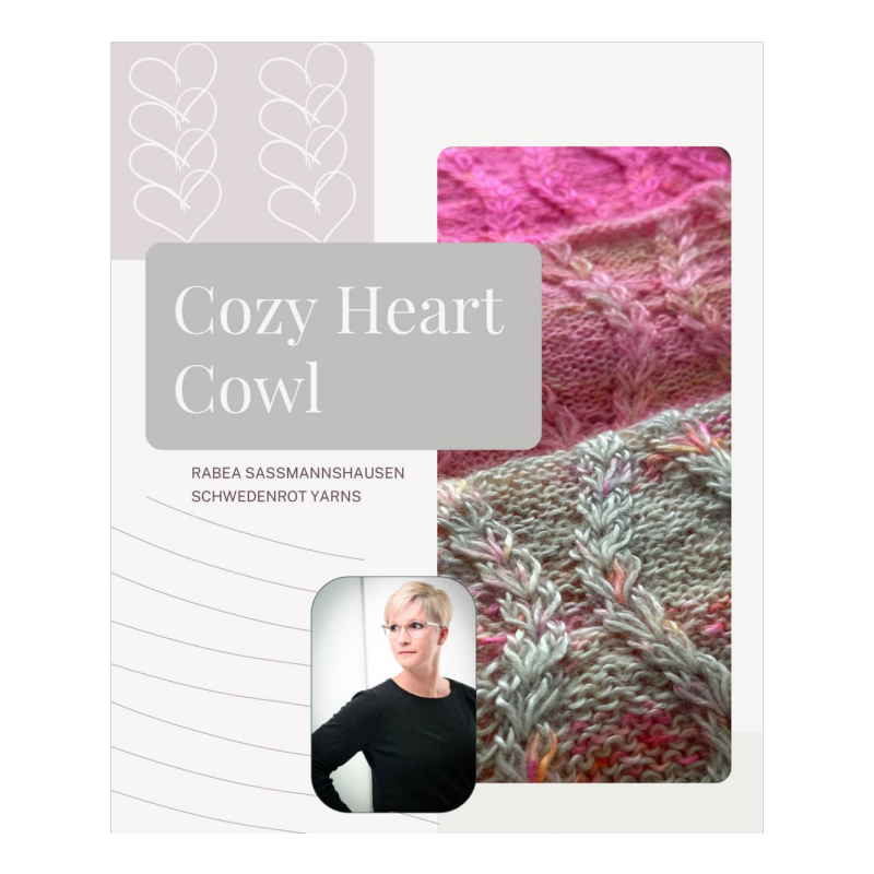 Knitting Pattern Cozy Heart Cowl